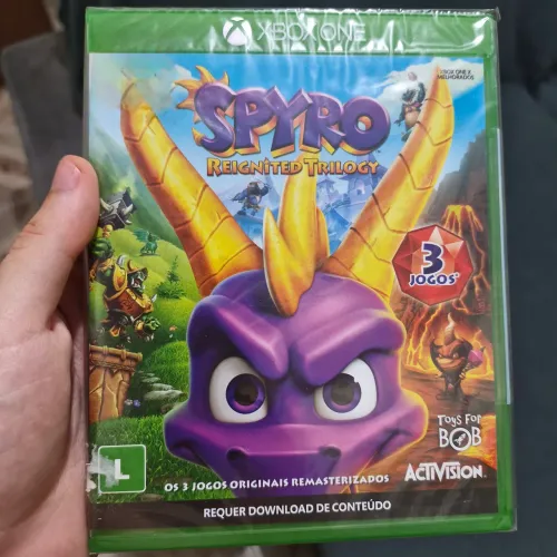 Spyro Trilogy Xbox novo