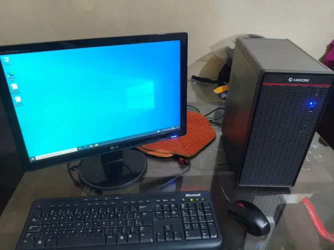 Computador completo com SSD 240gb e wi-fi