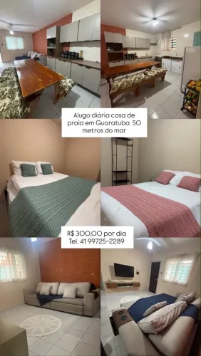 CASA NA PRAIA EM GUARATUBA