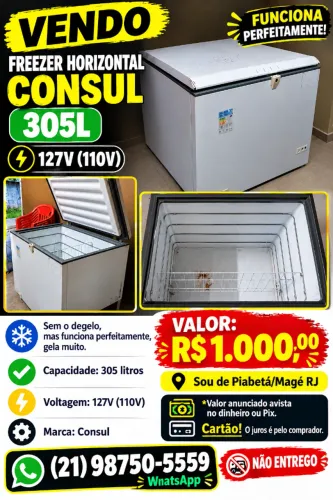 Freezer horizontal Consul 305L