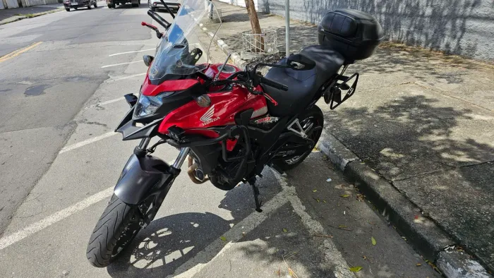 Honda CB500X 2019 - Revisada, Acessórios, Pneus Michelin, Pronta pra Viagem!