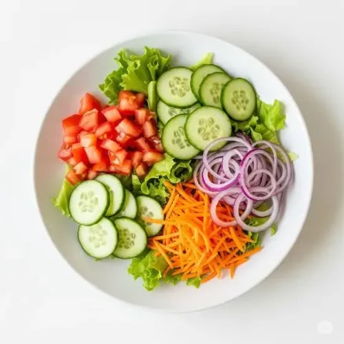 Auxiliar de cozinha  e saladeira
