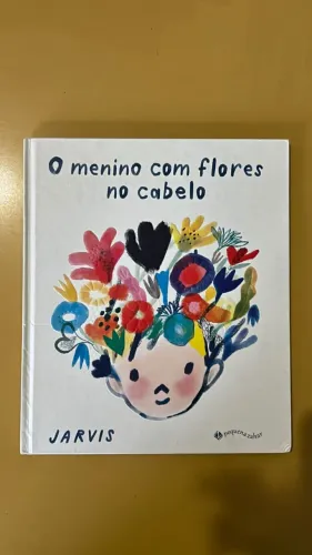 Livro O menino com flores no cabelo