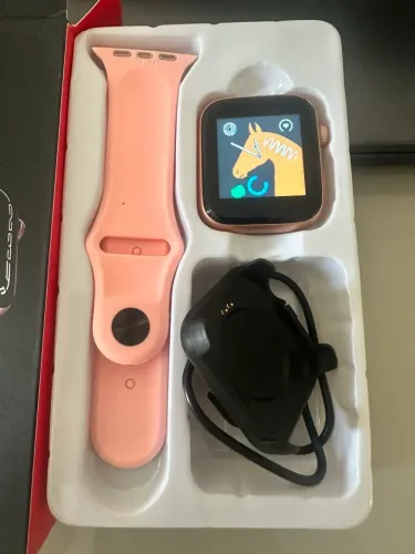 Relógio feminino rosa
