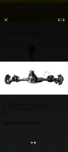 Eixo Diferencial traseiro Grand Cherokee 93 a 98