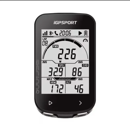 Ciclocomputador GPS iGPSPORT BSC100S - Tela 2.6", Bateria 40h e Tipo-C