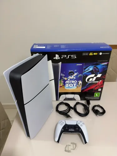 Ps5 slim Nota fiscal e Garantia Passo cartão
