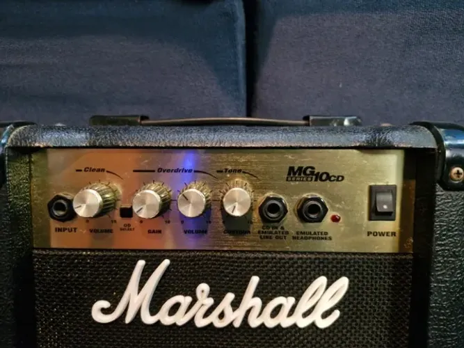 Amplificador Guitarra Marshall MG10G Gold 10W - Impecável / Conservado