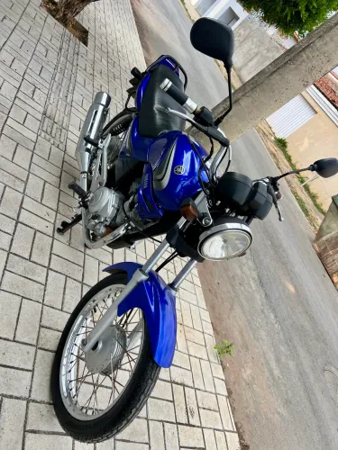 Ybr 125e, partida elétrica