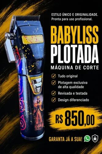 Maquina Babyliss Seminova  | Motor Digital - tudo original | R$ 850,00
