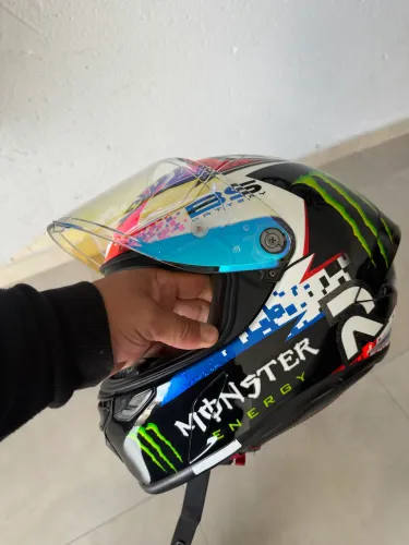 Capacete Hjc Rpha 1 Quartararo Le Mans Monster Moto Gp 61