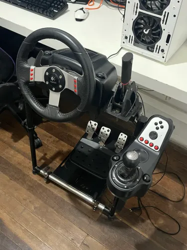 Volante G27 COMPLETO + Cockpit
