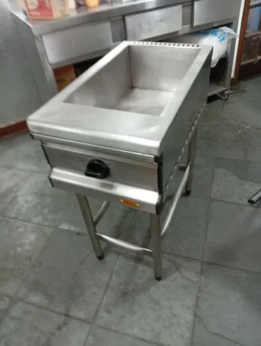 Banho Maria inox 304 molheira cuba gastronômica cozimento a vapor a gás oportunidade 