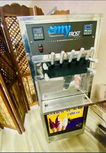 ? MÁQUINA PROFISSIONAL DE SORVETE + AÇAÍ ? 600 UNIDADES/HORA! ?