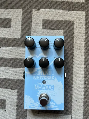 Pedal Reverb M-Vave Mini Universe (Efeito para Guitarra)