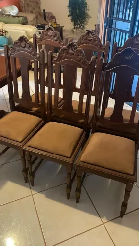 6 Cadeiras (Madeira - Sucupira) Original