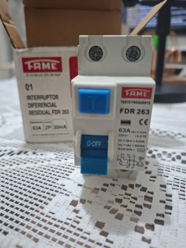 Interruptor diferencial FDR263 63A 2P FAME