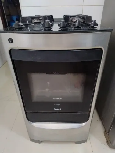 Fogao 4b Consul mesa de vidro