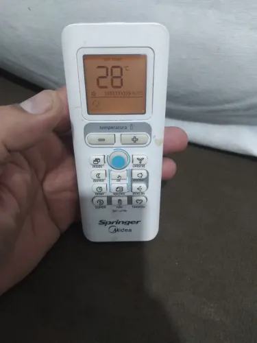 Controle de ar condicionado midea original funcionando perfeitamente