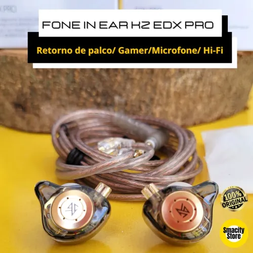 Fone De Retorno Kz Edx Pro Louvor Dj Palco