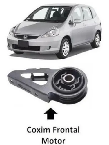 Calço Coxim Motor Frontal Honda Fit 2003 Até 2008
