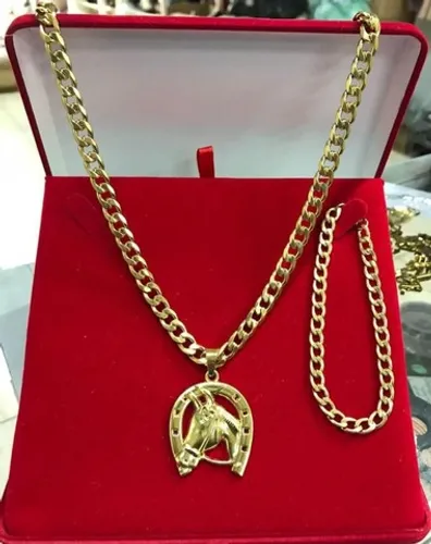 CONJUNTOS MASCULINOS EM AÇO INOXIDÁVEL 316L 