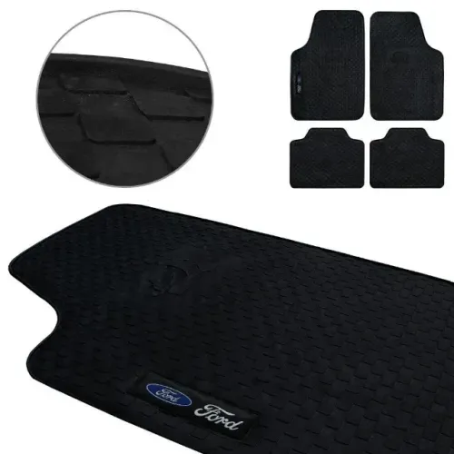 Tapete Universal Borracha C/ 04 peças - Ford