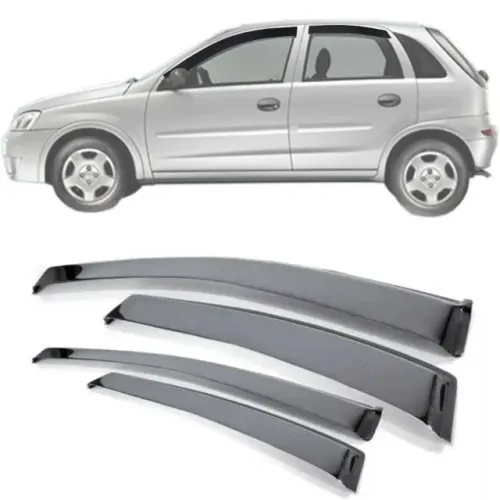 Calha de Chuva Chevrolet Corsa 2002 à 2011 - Ecotap