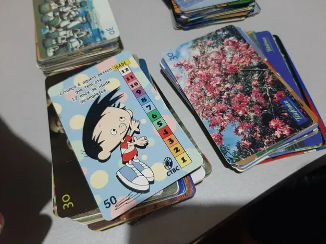 Lote cartões antigos 100 unidades