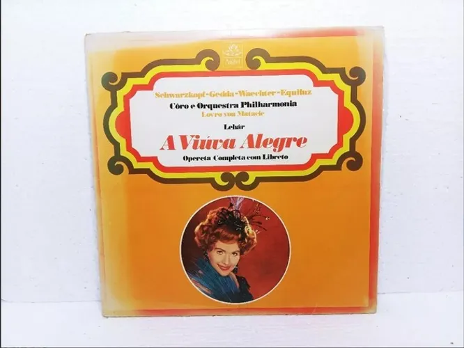 Lp Vinil Leo Stein, Franz Lehár, Viktor Léon A Viúva Alegre