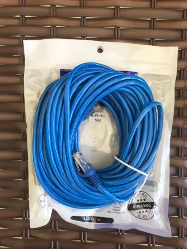 Cabo de Rede LAN Internet/Ethernet Novo (1,5m /2m /5m /10m /15m) Garantia