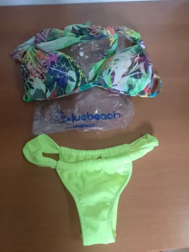MARAVILHOSO BIQUÍNI BLUEBEACH USADO UMA VEZ