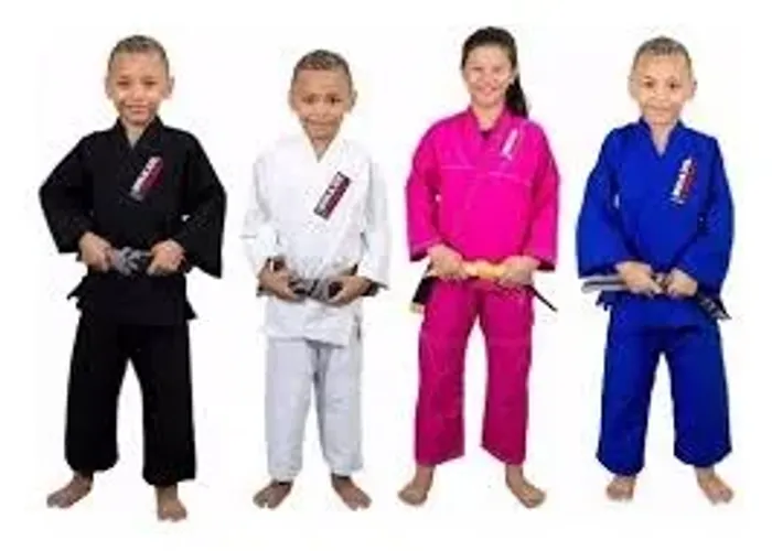Kimono Reforçado de Jiu Jitsu e Judô infantil
