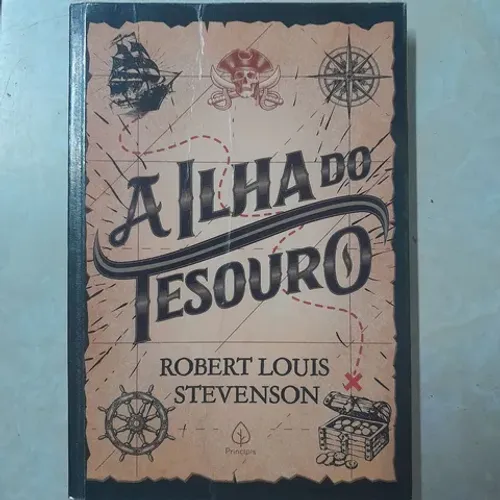 Livro A ilha do Tesouro semi novo