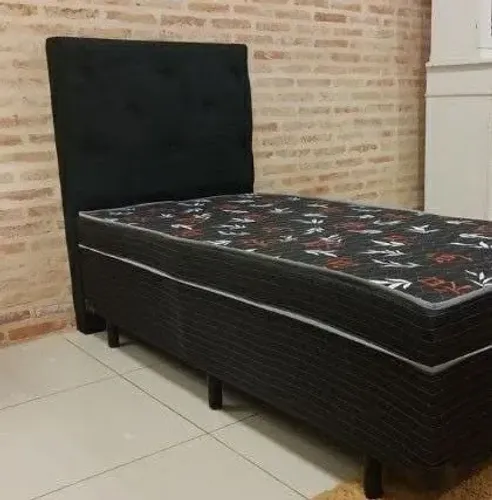 Cama Box solteiro conjugada nova a pronto entrega