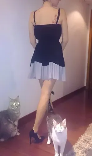 Vestido de Voal plissado da LO ES