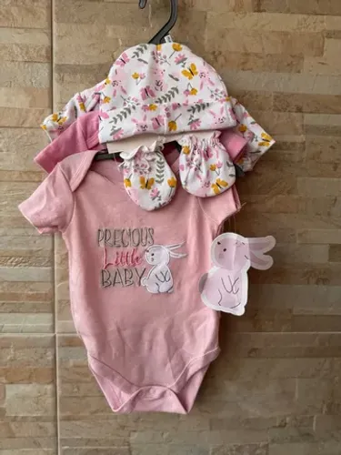 Kit infantil com 5 peças tamanho 3/6 meses