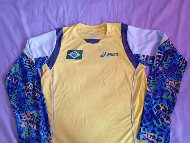 Blusa Asics Manga Longa P