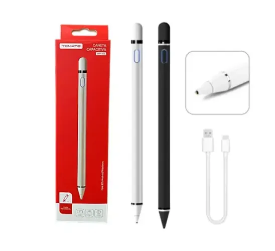Caneta Touch Pencil Stylus Alta Precisão MIP-006 Tablet Celular iphone ipad samsung xiaomi