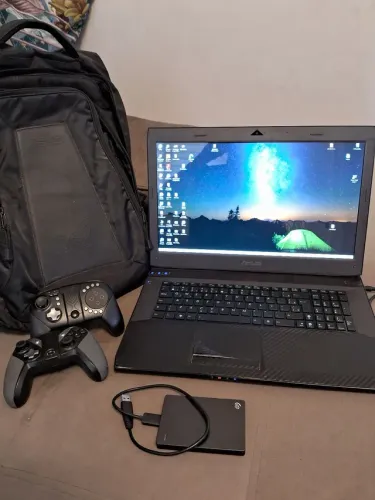 kit Notebook gamer 17 polegadas 1080p Asus