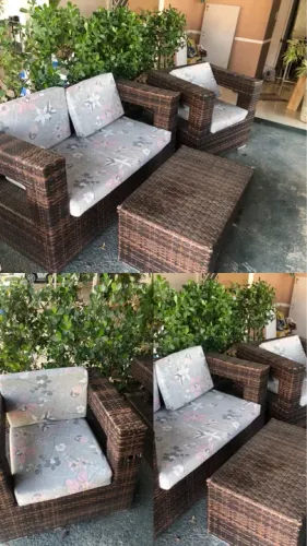 Conjunto de varanda em alumínio 