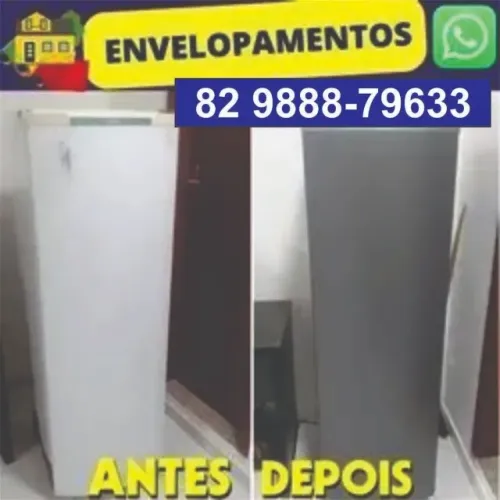 ENVELOPAMENTO DE GELADEIRA E FOGÃO