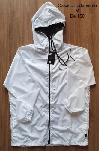 Casaco corta vento  Nike branco M