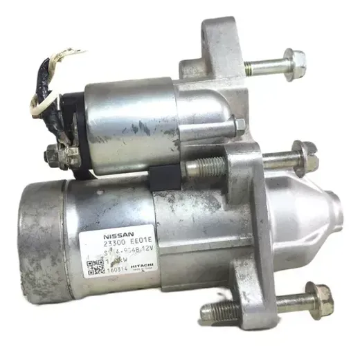 Motor De Partida Arranque Nissan March 1.6 2017 Automático