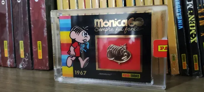 Mônica 60 Anos Premium Card 1967 Panini Lacrado