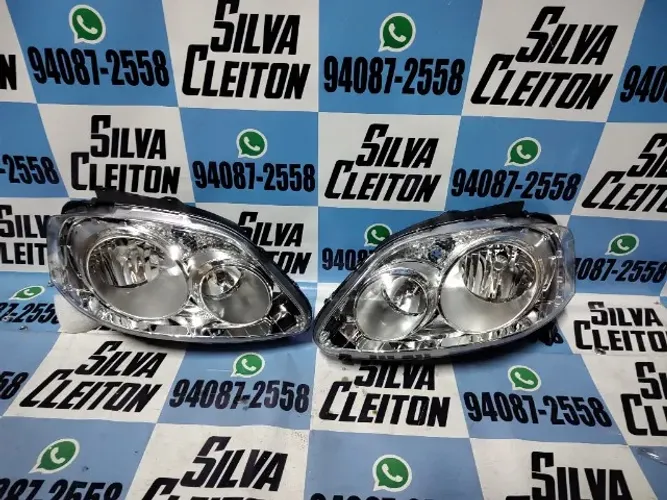 par farol fox 2003 2004 2005 2006 2007 2008 foco duplo novo importado 