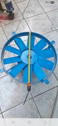 Exaustor industrial motor tudo ok