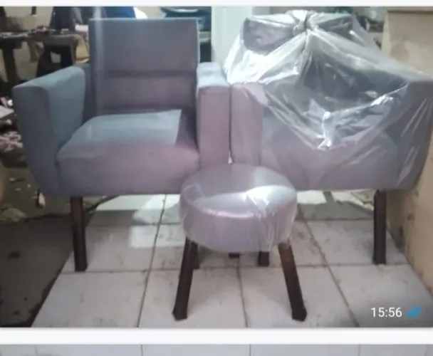 Kit poltrona 3 pecas