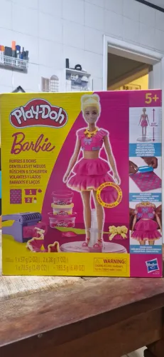 Barbie Play Doh massinha monte sua boneca NOVO