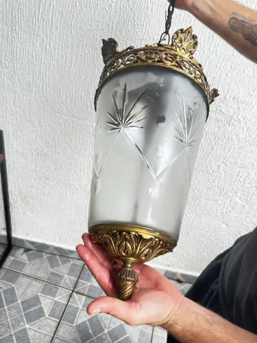 Lustre de bronze